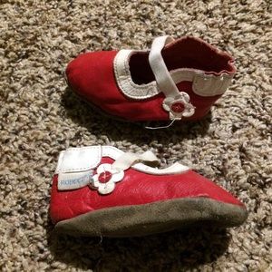 🌸$5 IF BUNDLED🌸 Robeez 0-6 mo leather booties
